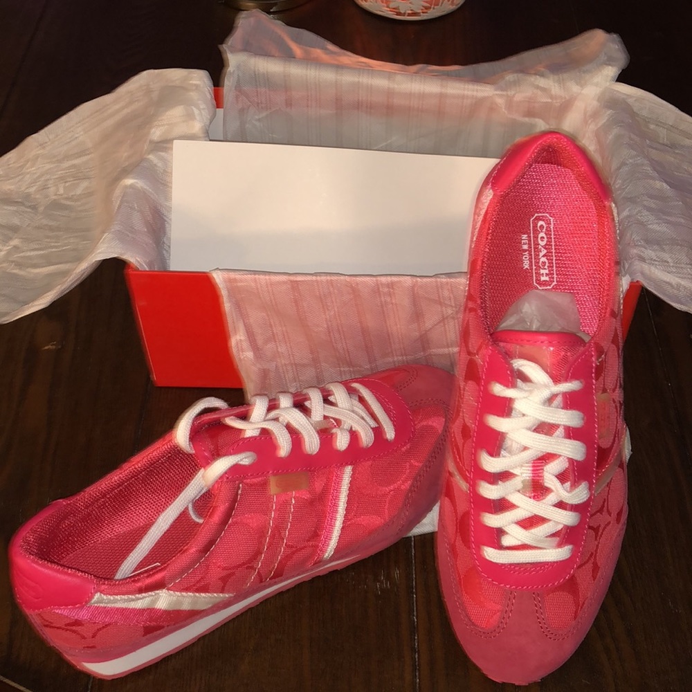 NIB Coach tennis shoes